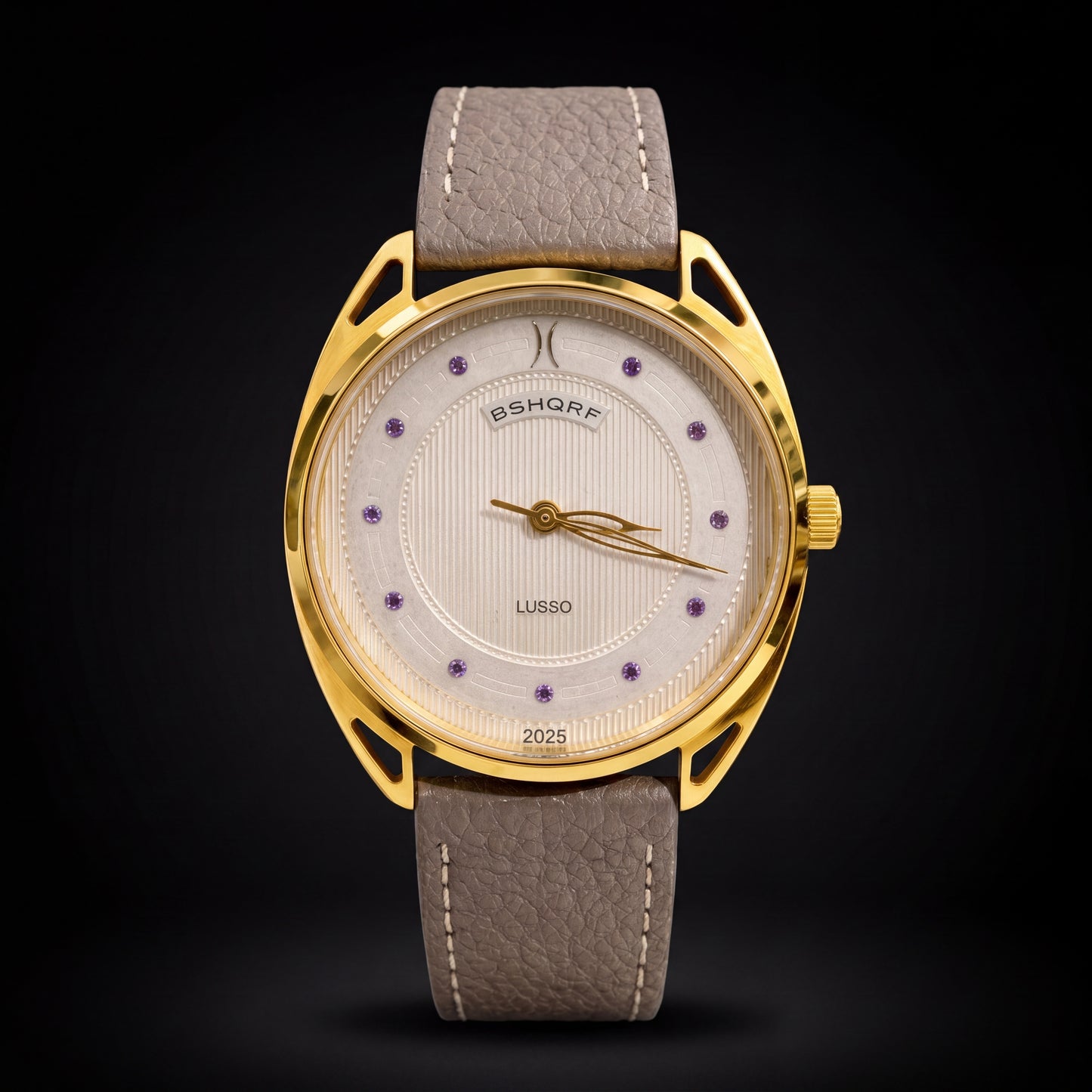 Lusso Automatic Watch – Gold 34mm