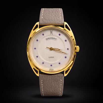 Lusso Automatic Watch – Gold 34mm