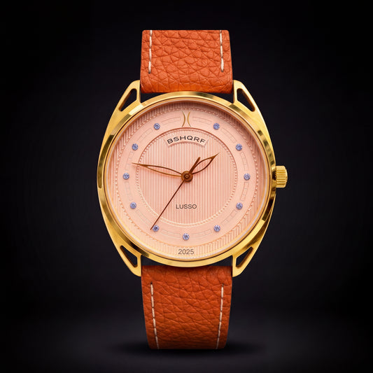 Lusso Automatic Watch – Gold 34mm